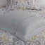 Ensemble d'édredon en coton 6 pièces pour grand lit gris-127670967