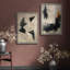 Art mural encadré, rétro, antique, classique pour chambre à coucher - 24 po x 36 po x 2 panneaux-1724488700-1724488698