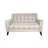 Greenmont 31.5" Square Arm Loveseat Convertible Sofa Small Love Seat Modern Sofa-15094088