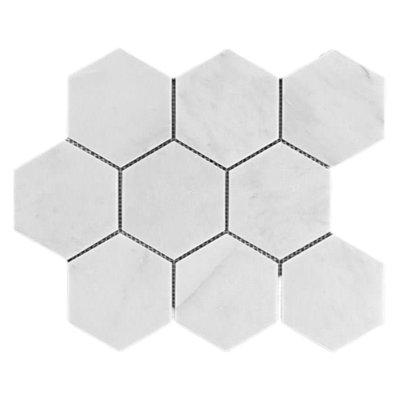 Marbre Alba 3 x 12 blanc