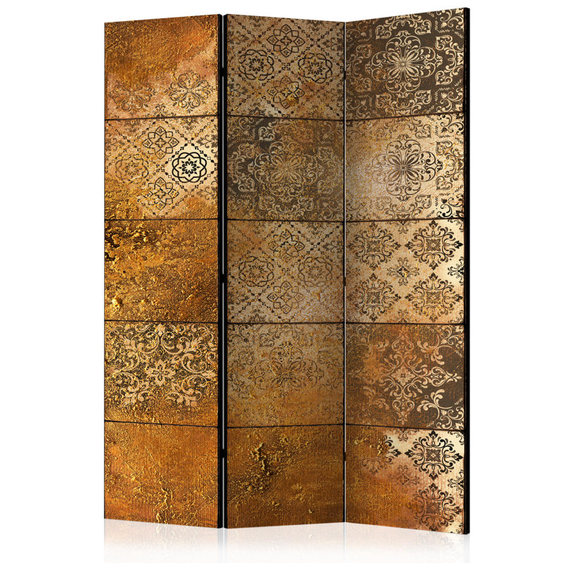 135cm W x 172cm H 3 - Panel One Sided Room Divider Folding Room Divider