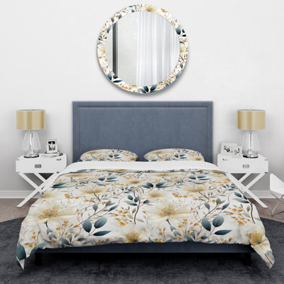Ensemble de housse de couette Earthy Flora I - Plants