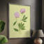 Pivoines en jaune II, reproduction encadrée - bois massif-635697383