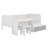 Twin Daybed With Storage Shelves And Study Desk, Matching Stool-639716646