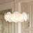 6 - Light Murano Cloud Glass Chandelier