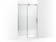 Composed 78 In. H Sliding Shower Door With 3/8 In.-Thick Glass