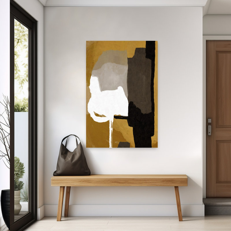 Art contemporain contemporain abstrait, H 60 po x l 40 po