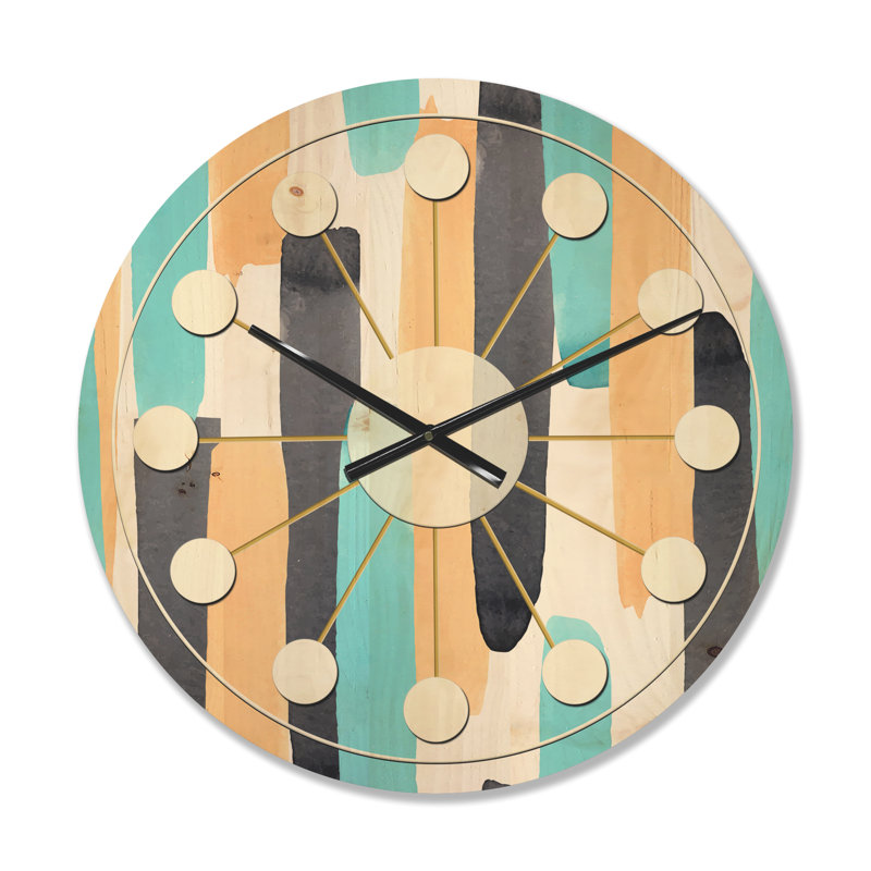 Horloge murale géométrique I, Moyen