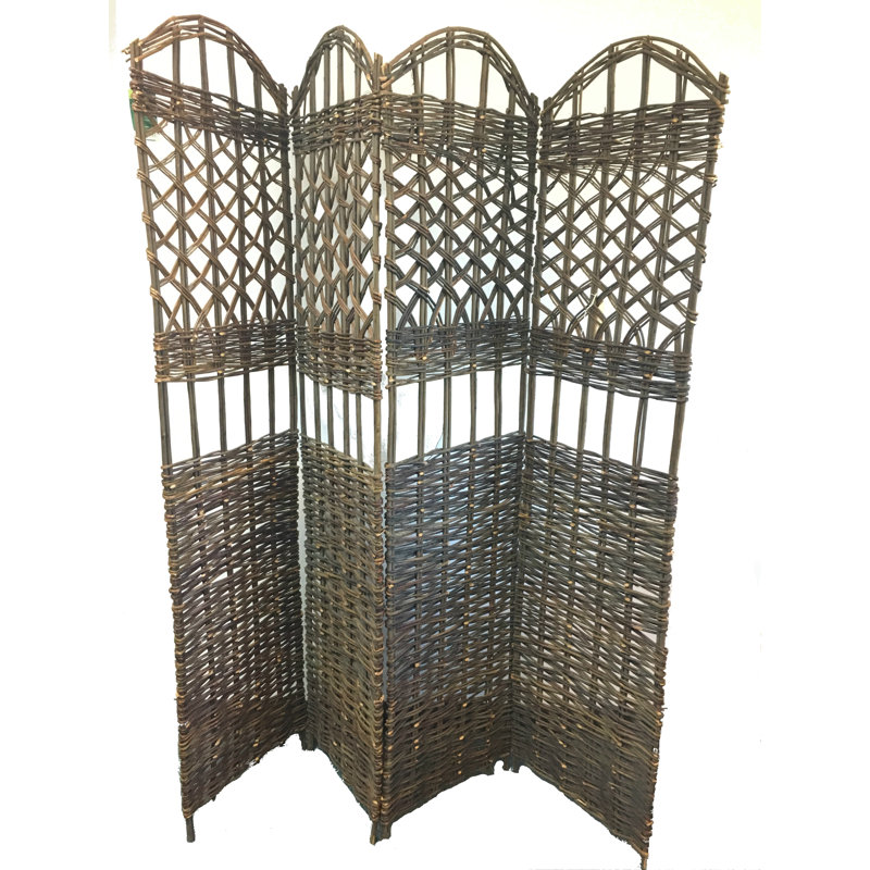 Écran Willow, cloison 3 panneaux, l 54 po x H 60 po, 4, H 72 po x l 72 po x P 1 po