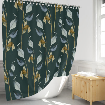 Rideau de douche Floral