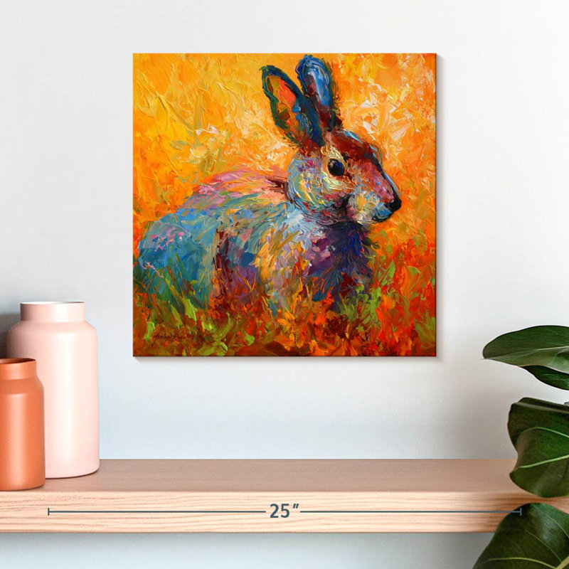 Brampt adorable lapin, H 16 po x l 16 po