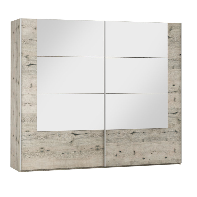 2 Door Manufactured Wood Wardrobe