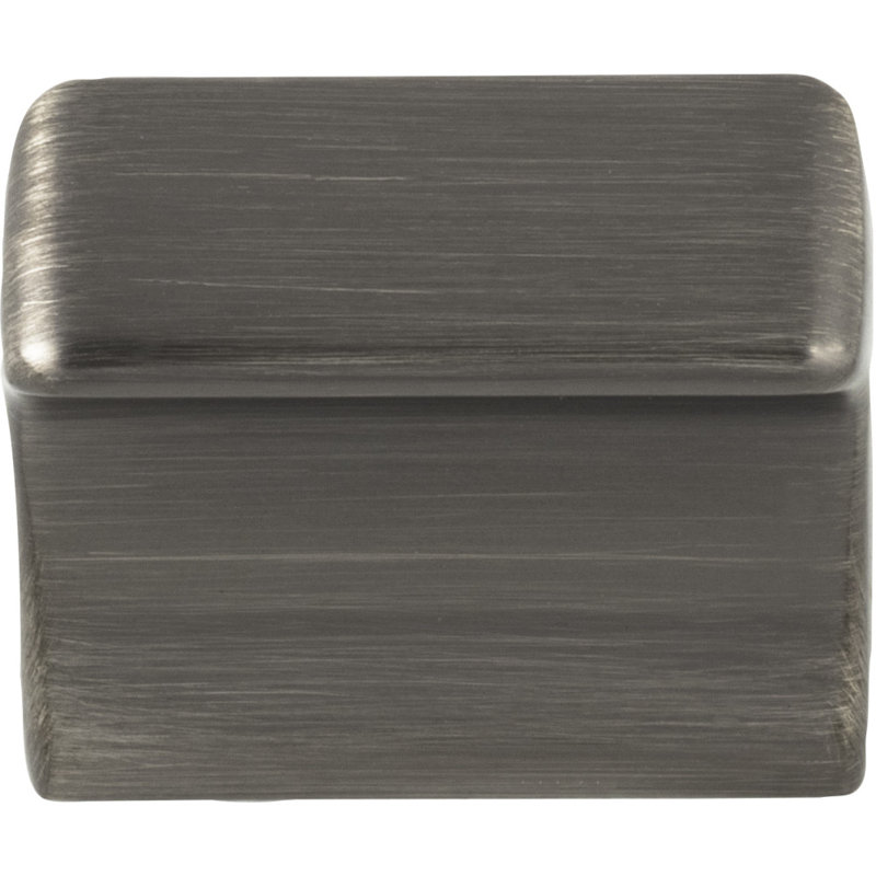 Sullivan Rectangular Knob, Brushed Pewter