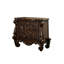 Simple table de chevet noire