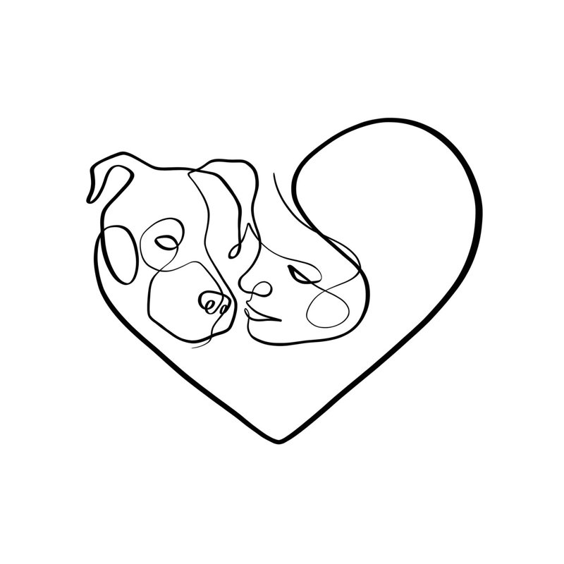 Inseparable by Dane Khy - Wrapped Canvas Gallery-Wrapped Canvas Giclée, 30.48cm H x 30.48cm W