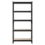 Étagère de rangement réglable à 5 niveaux, capacité de 2 000 lb, étagère de rangement robuste pour garage, étagère utilitaire en métal, pour la salle de bain du sous-sol du garde-manger, l 28,35 po x P 12,17 po x H 59,84 po