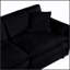 Fauteuil inclinable surdimensionné avec repose-pieds mobile - Revêtement en chenille douce pour un confort et un style ultimes, idéal pour le salon ou la chambre à coucher-2069384546