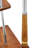 Vintage Industrial Coat Rack With Double Layer Hanger, Solid Wood And Stainless Steel, 70 Inch High For Organized Storage-1194429257
