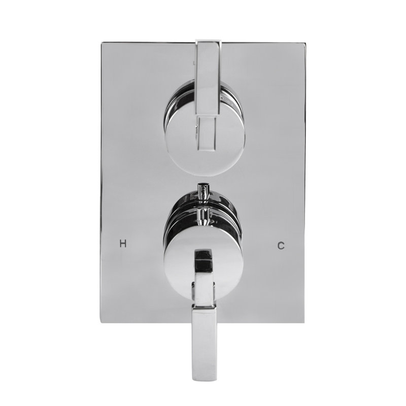 Kubista Built-in Thermostatic Valve, Polished Chrome