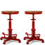 Tabouret pivotant en bois massif Jaitun-657797733-718176644