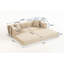 Canapé-lit modulaire en mousse Boneless