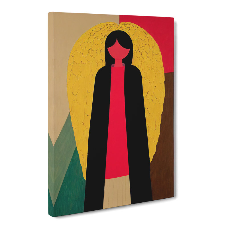 Angel - Wrapped Canvas, 50cm H x 35cm W x 3cm D