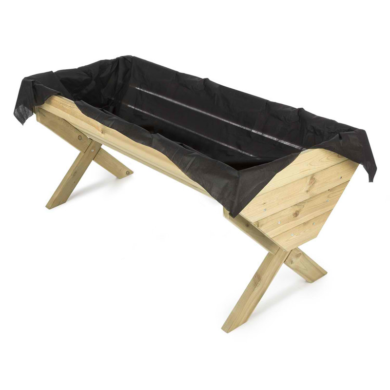 Altiplano Wood Potting Bench, 79cm H x 150cm W x 76cm D