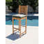 Huntington Outdoor Teak Bar Stool-930828137