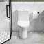 Toilette une pièce avec siège confortable ADA Hauteur 17 po