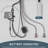 Black Touchless Kitchen Faucet with Soap Dispenser