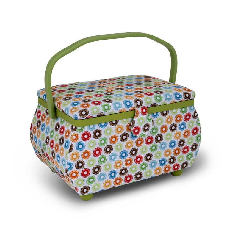 Grand panier à couture courbé Dritz