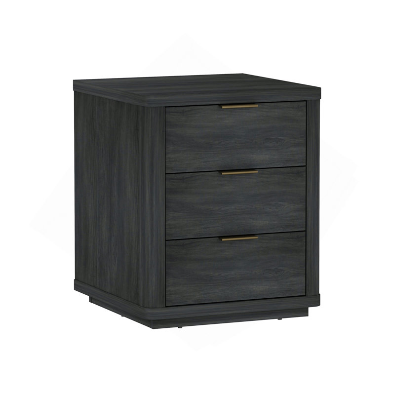 Table de chevet gris anthracite, Gris anthracite