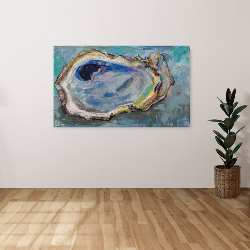 "Oyster Two" par Jeanette Vertentes, reproduction sur toile, H 18 po x l 30 po