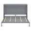 Lit escamotable double pleine grandeur, gris-1677331083-1677331082