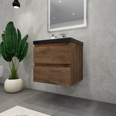 McConnico 23.5'' Single Bathroom Vanity with Acrylic Top