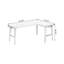 70.87"Walnut L-Shaped Solid Wood desk-108679353-108679354