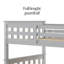 Lit superposé simple en bois massif Swifton par Harriet Bee-2132067913