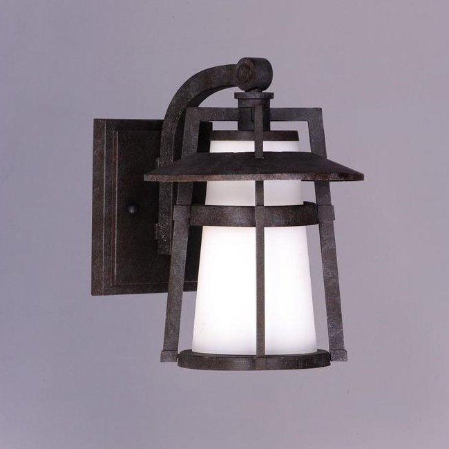 Metal Wall Light, 10" H x 7" W x 8.75" D