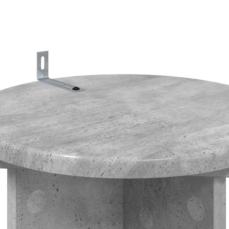 Plant Stand - Set of 2, Concrete Grey