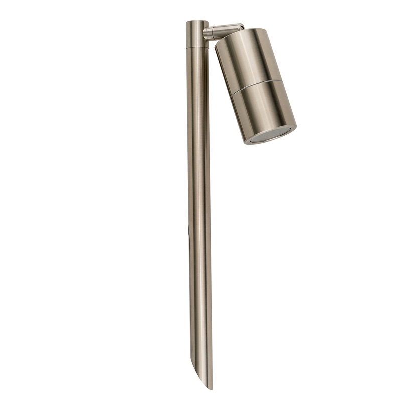 Eden Low Voltage Integrated LED Metal Spotlight, 40.5cm H x 6cm W x 18cm D, Silver