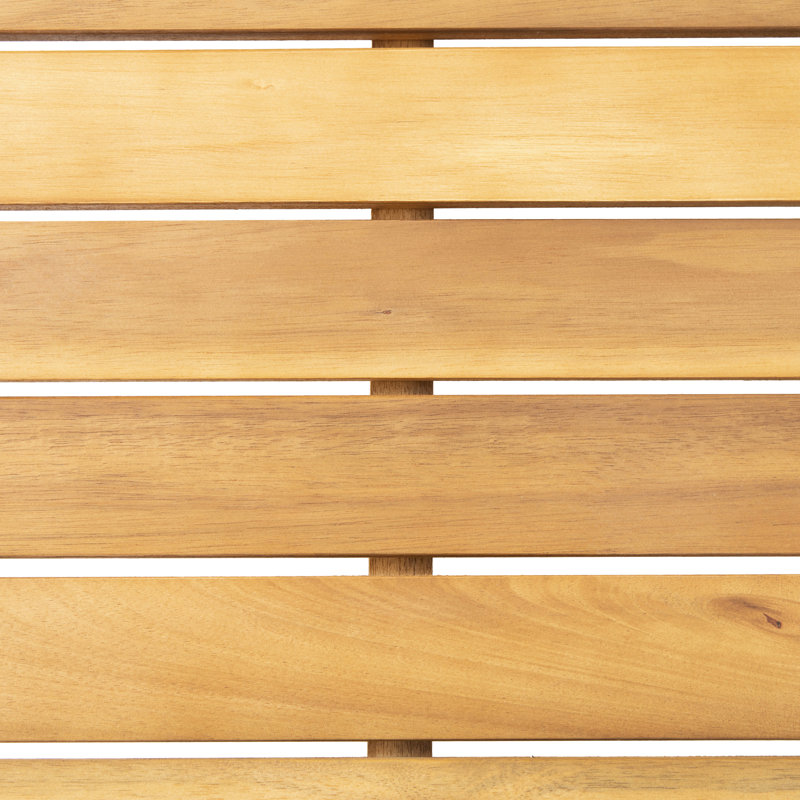 Table basse d'extérieur en bois 36,19 x 24,17 12,3 po