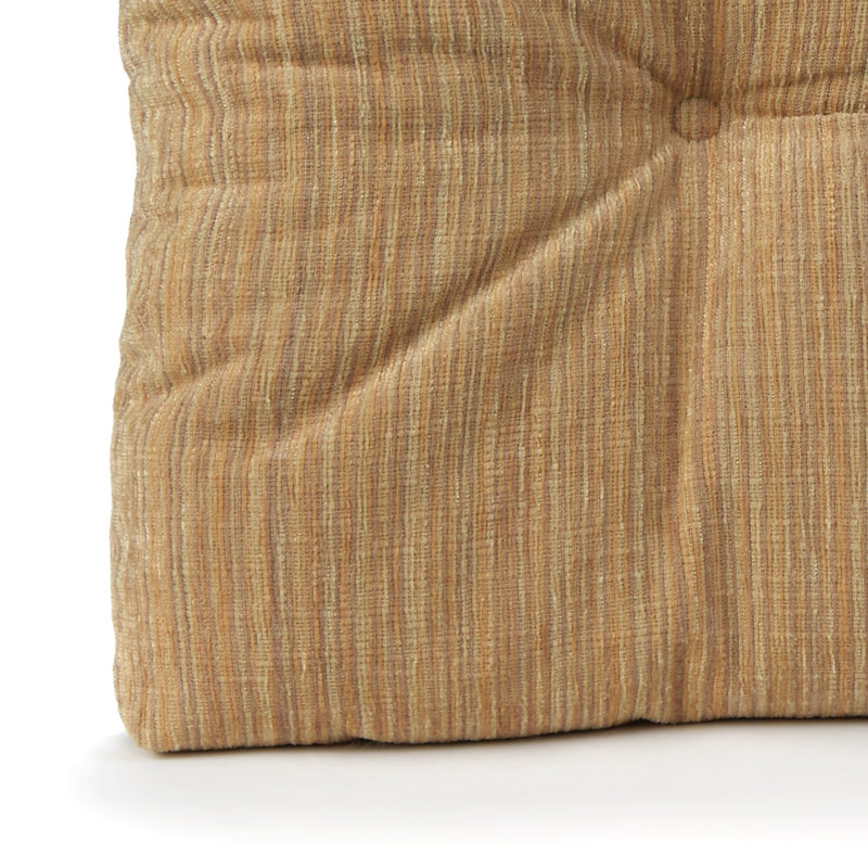 Omega Non-Slip Bench Cushion, Coral, 27" W x 14" D
