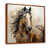 Brown Floater Framed