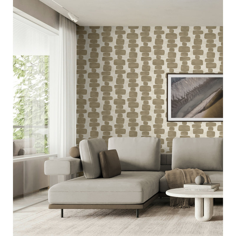 Papier peint adhésif Stacy Garcia Home, Brun clair