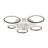 35" Modern Ceiling Fan with Light, 3-Color Dimmable LED, Indoor Remote Control, Reversible Motor-1961270708