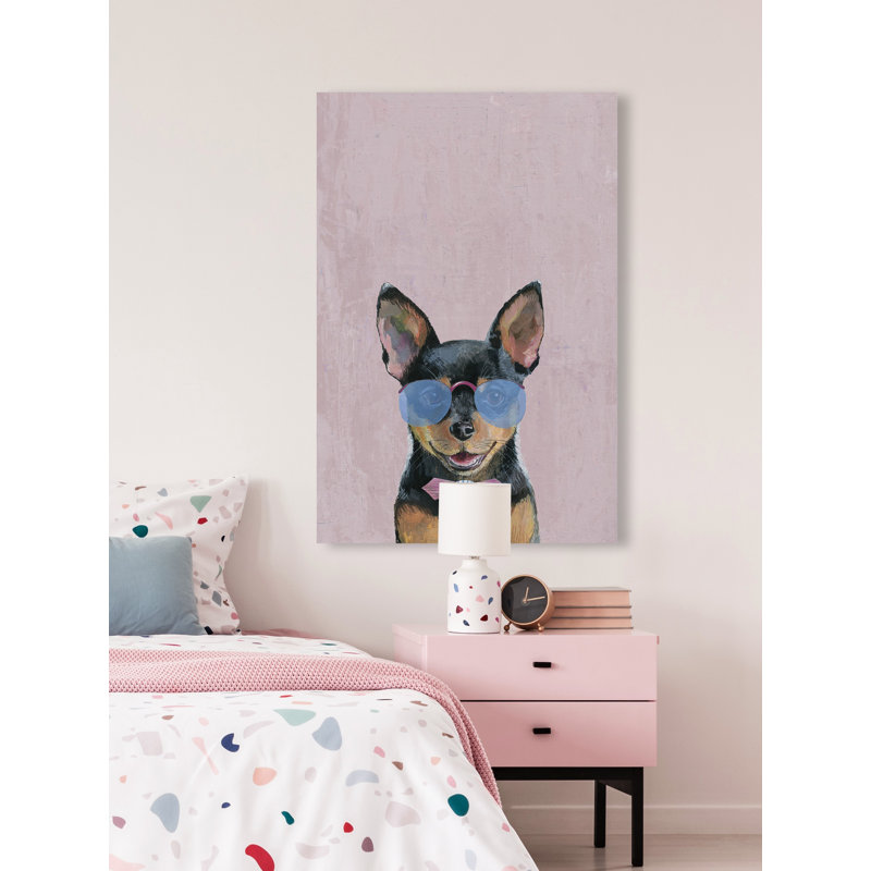 " Astounding Dog " Painting Print, 30" H x 20" W x 1.5" D