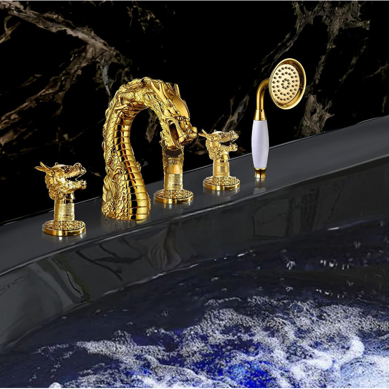 Tub Spout with Hand Shower
