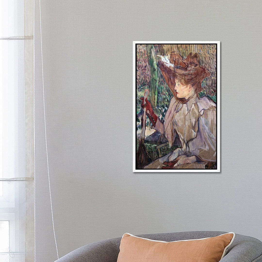 Honorine Platzer, 1891 von Henri De Toulouse-Lautrec - Gallery-Wrapped Canvas Giclée on Canvas