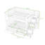 Aurore Full Bunk Bed with Storage Stairs and Drawers-75078830