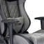 Fauteuil de jeu gris ergonomique